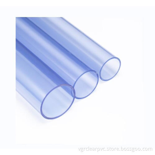 Transparent Plastic Pipe Tube PVC, Clear Transparent Rigid PVC Pipe Tube Price